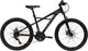 Mountain bike per bambini Huffy Korros 24 pollici sospensione anteriore hardtail nera + Shimano 21 marce - bambini 8-13