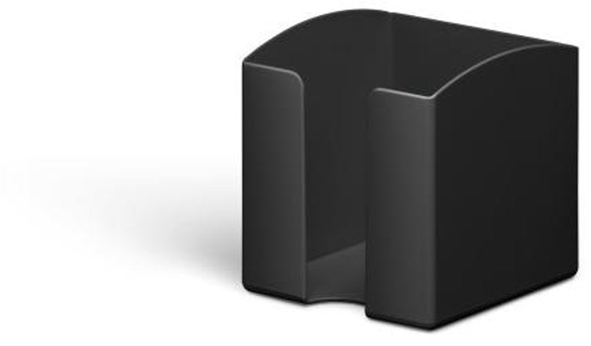 Resistente cubo portamemo eco nero
