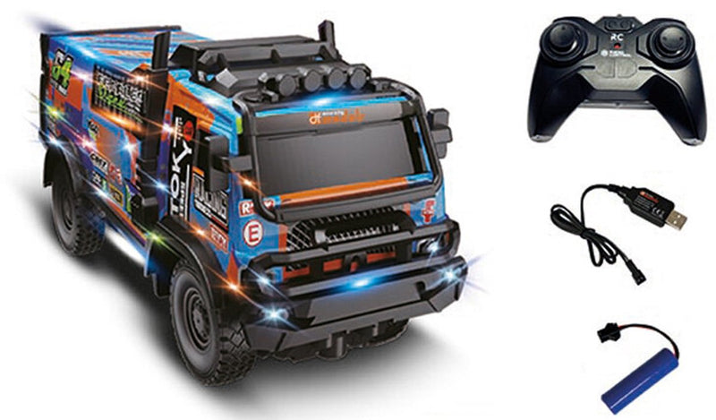 Df-models mountain truck rally van 1:18 ready to run (rtr)