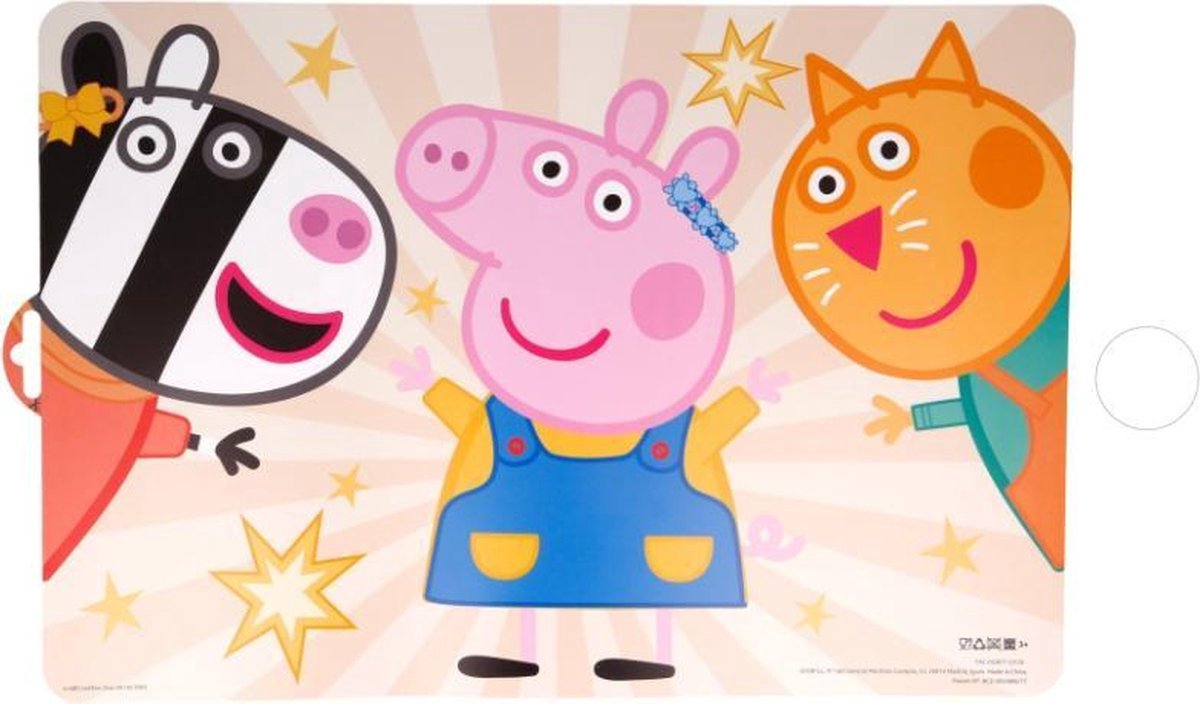 Peppa pig placemat