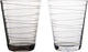 Gimex - linea linea - bicchiere acqua - strisce - 300 ml - 2 pezzi