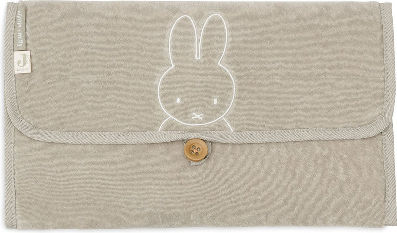 Fasciatoio Jollein x Miffy in spugna Miffy - verde oliva