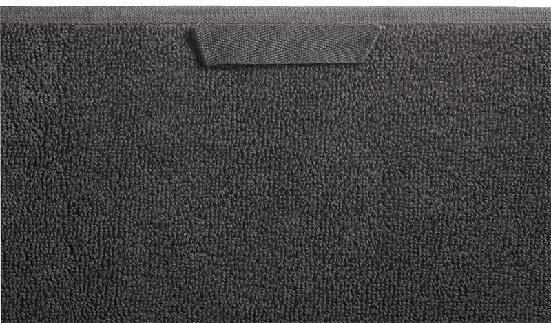 Ropa de cama visillo - algodón - toalla - 60x110 cm - antracita