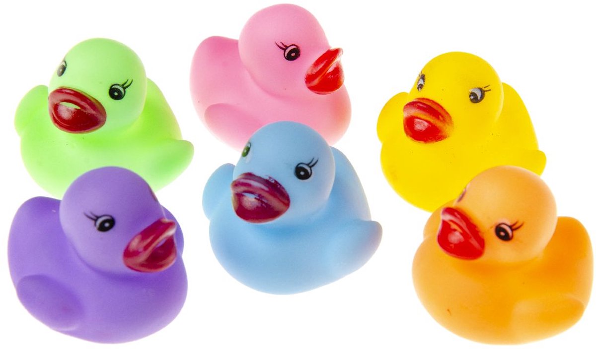 LG Importa color de patos de goma, 24st.