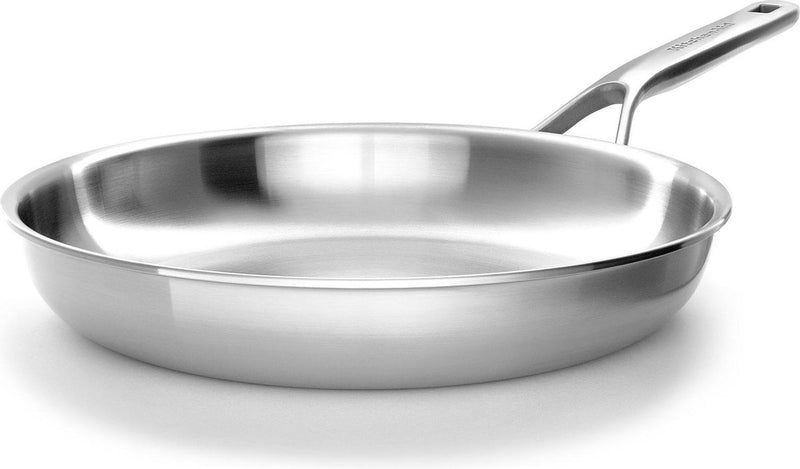 Padella Kitchenaid multistrato in acciaio inox 28 cm - padella per induzione - adatta al forno fino a 220°C - senza rivestimento