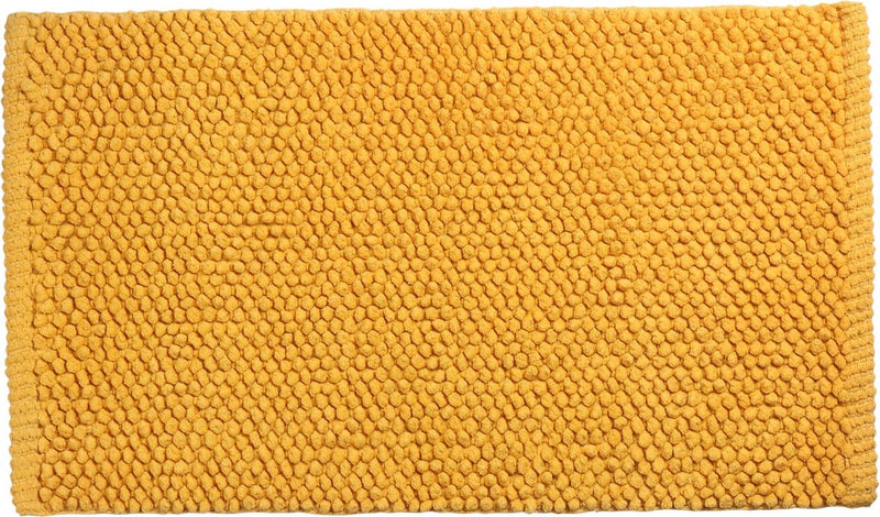 Alfombra de baño Differnz palomitas de maíz 50x80cm ocre