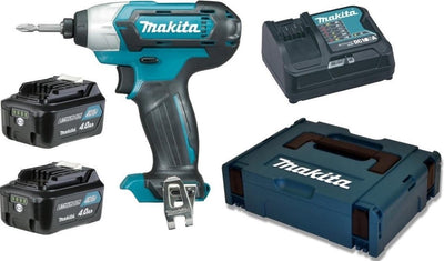 Makita - td110dsmj - 12v - batteria - avvitatore a percussione - 2x 4.0ah - in mbox
