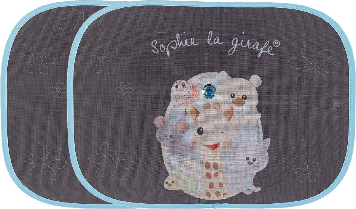 Coche sombrilla Sophie la jirafa - sombrilla para niño - 49 x 36 cm - 2 piezas