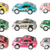 Turbo Racers Mini Rally Rally Rack Cars, 9st.