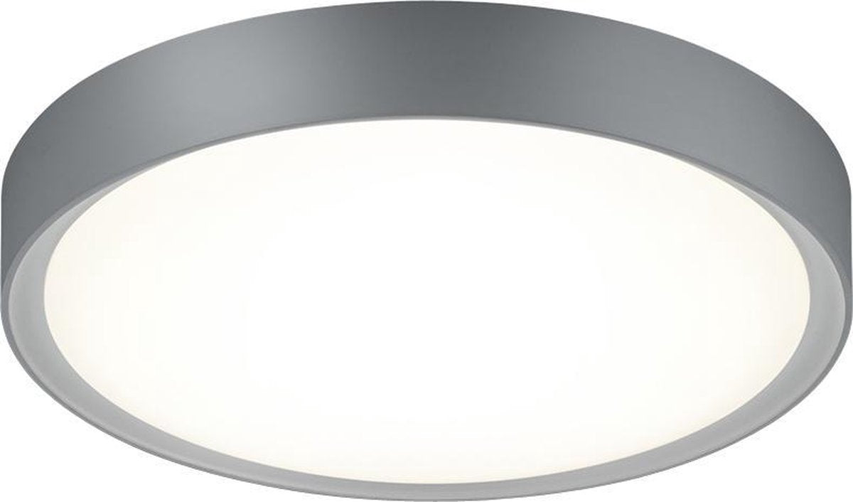 Trio clarimo - plafondlamp - titanium - incl. 1x smd 18 w -