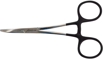 Pinza per vena curva Albatros - pinza professionale in acciaio inox per lavori di precisione sul pesce 20cm