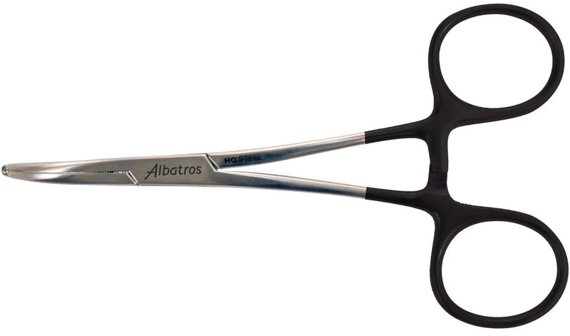 Alicates para venas Albatros curvos - alicates profesionales de acero inoxidable para trabajos de precisión en peces 20cm