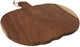 Tabla de servir Alpina calabaza - tabla de bebidas de madera - tabla de tapas - decoración de Halloween - madera de acacia