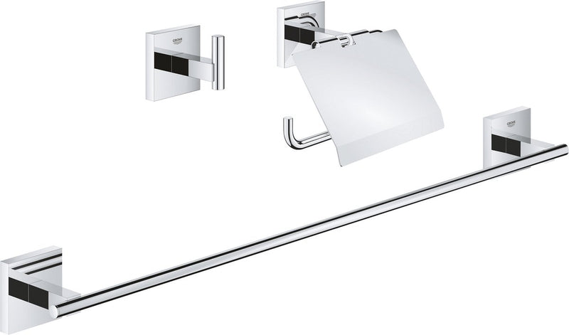 Grohe start cube accessoire set 3-in-1 - chroom 41124000