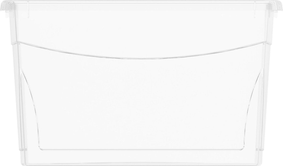 Kis omnibox - opbergbox met deksel - 30l - 47x30x27,5 - transparant