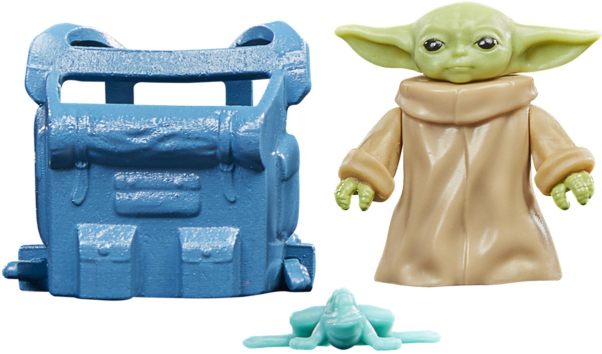 Hasbro grogu - colección retro de star wars - el libro de boba fett - kenner -