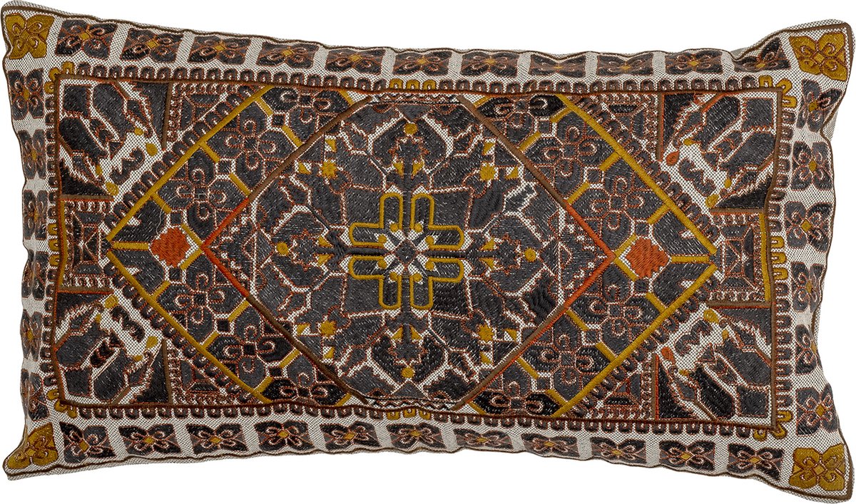 Cuscino Bloomingville emalie, marrone, cotone
