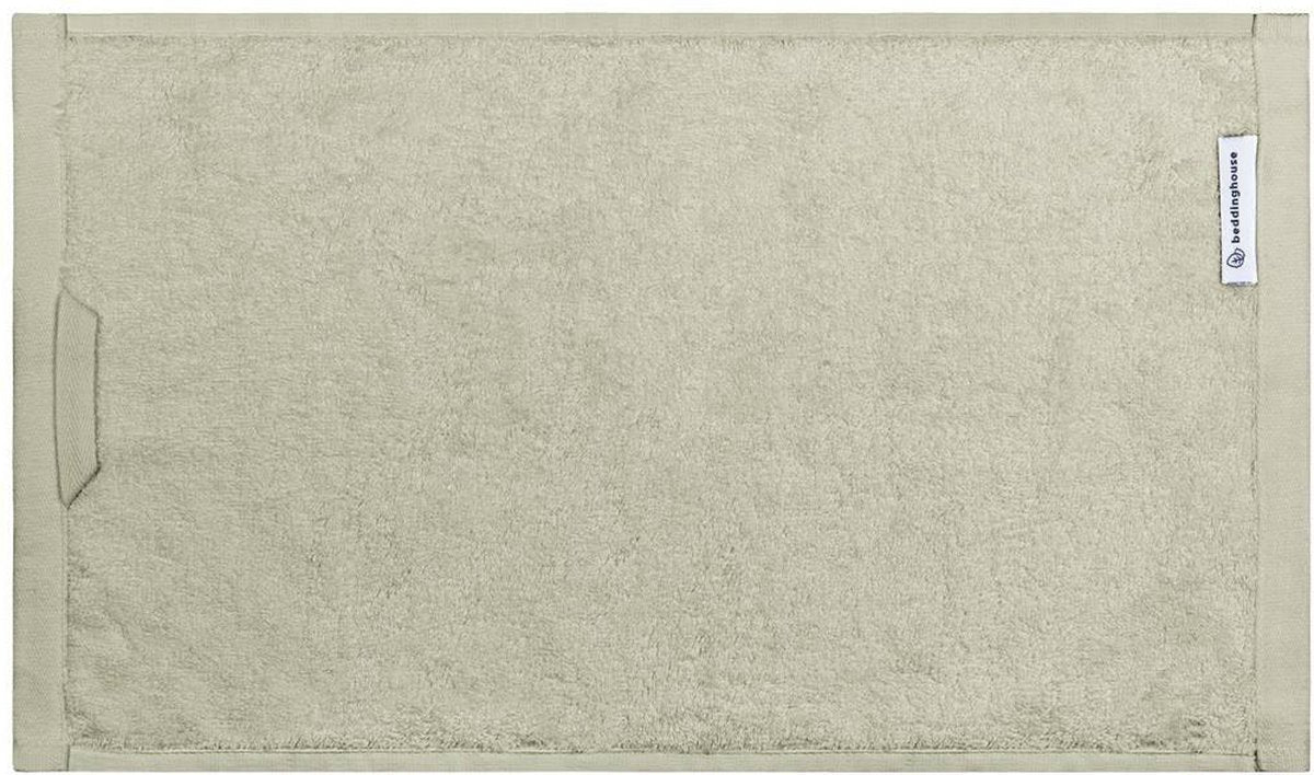 Bambù di cotone per la cura della casa - asciugamano ospite - 30 x 50 cm - verde
