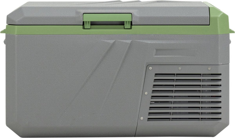 Steamy -e single zone elektrische compressor koelbox - single zone - 28 liter - 12v en 230v - voor auto en camping - grijs