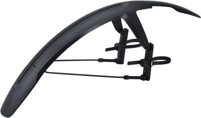 Bbb cycling spatbord voor - discguard plus - verstelbaar compatibel met schijfremmen - mountainbike racefiets - bfd-66f