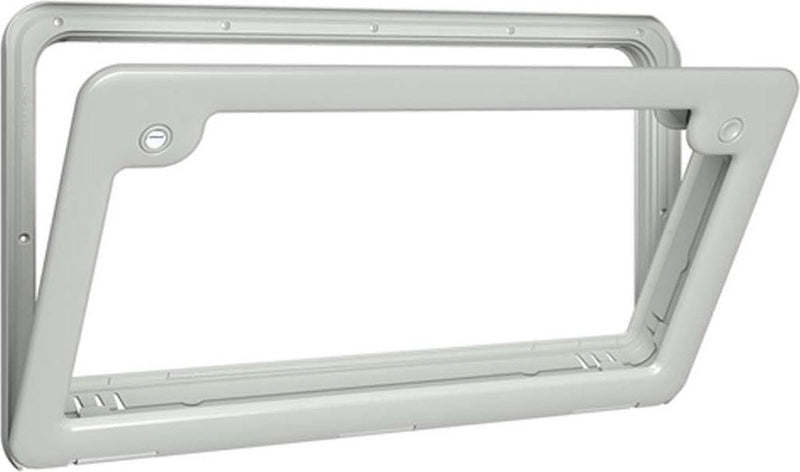 Sportello di servizio Thetford 4 - per camper o roulotte - grigio