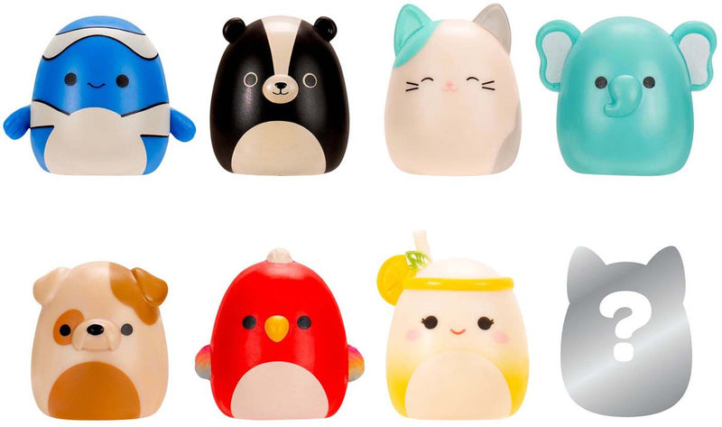 Jazwares squishmallows - figuras de juguete squish-a-longs estilo 4 - 8 piezas.
