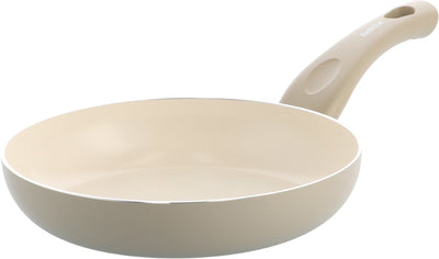 Padella in ceramica Kochstar Essenz tortora - 20 cm - senza PFAS - padella a induzione - padella a induzione - rivestimento antiaderente in ceramica - maniglia di raffreddamento - adatta al forno fino a 130° C - tortora