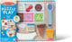 Melissa Doug - set da gioco puzzle magnetico in legno con tema gelato, 16 pezzi da gioco magnetici con pallina per gelato, cibo da gioco in legno per ragazzi e ragazze dai 2 anni
