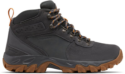 Columbia Newton Ridge™ Plus II Suede WP Zapatos De Senderismo Hombre - Gris Oscuro, Ámbar Dorado