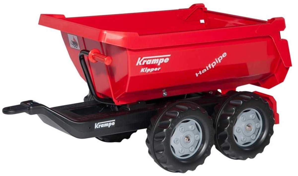 Rolly Toys Trailer RollyhalFipe 89 x 43 x 45 cm rosso