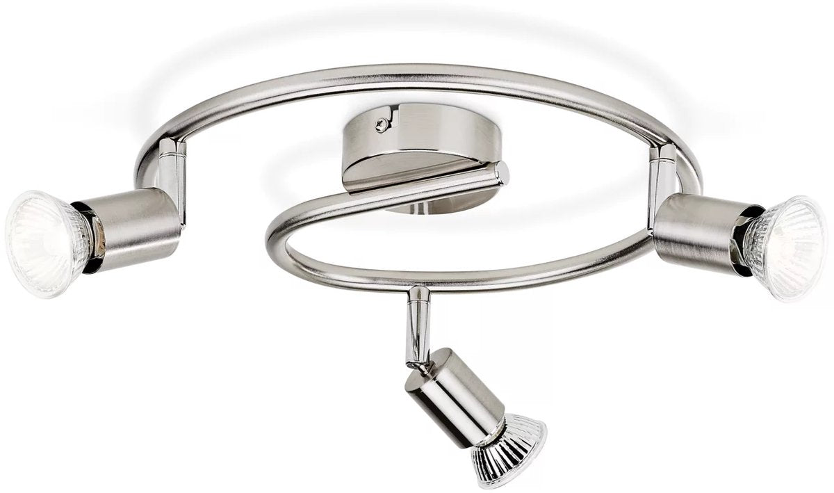Philips LED Philips Limali Foco de superficie - 3 luces - níquel