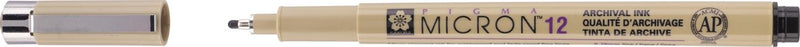 Penna Sakura Pigma Micron 12 nera
