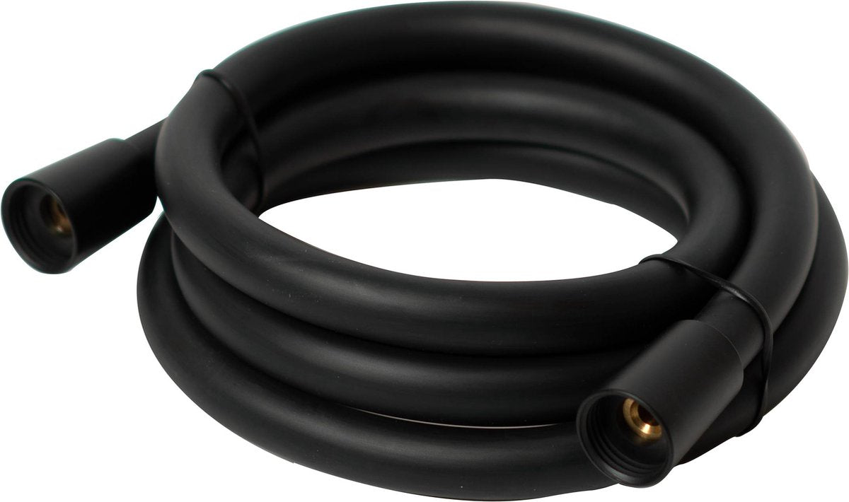 Flexo de ducha Plieger napoli - universal - plástico - negro mate - 150 cm - 10 años de garantía