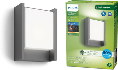 Lampada da parete Philips LED Philips Arbor - ultra efficiente - antracite - 3,8W