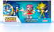 Comansi sonic il riccio - 3 personaggi in confezione regalo - 10 cm