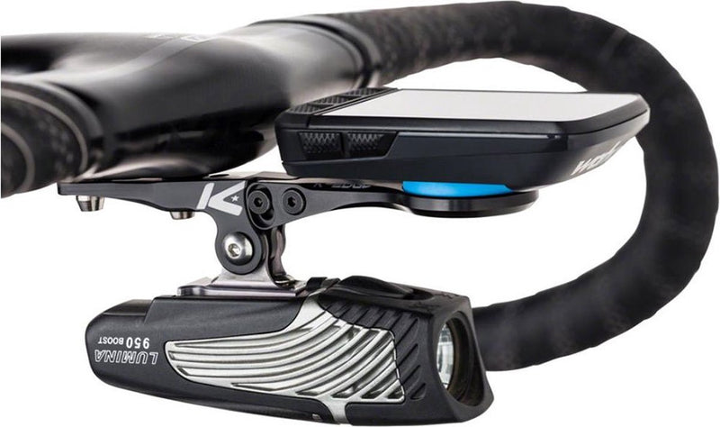 Supporto manubrio combinato integrato K-edge per gopro wahoo elemnt