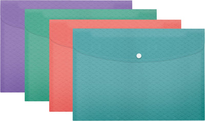 Cartella progetti Esselte Colour'breeze A4 - cartellina in plastica trasparente per riporre documenti - assortiti