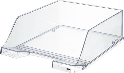 Bandeja para cartas Han xxl cristal, transparente