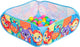 Playgro adventure balls pit- ballenbak baby - baby speelgoed - kinderspeelgoed- ballenbak - ballenbak voor kinderen - speelmat baby - interactief baby speelgoed - baby gym - inclusief 30 ballen