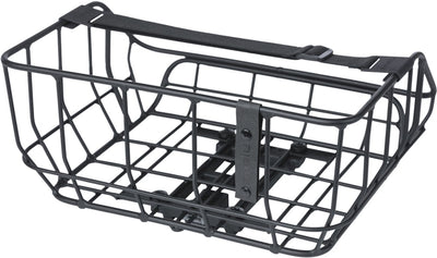 Basil Portland - Bicicleta Basket Mik - En la parte posterior - Mat Black