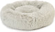 Beeztees kitten vako - kattenmand - pluche - grijs - 50x50x18 cm