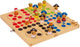 Isola pirata Ludo in legno di piccoli piedi