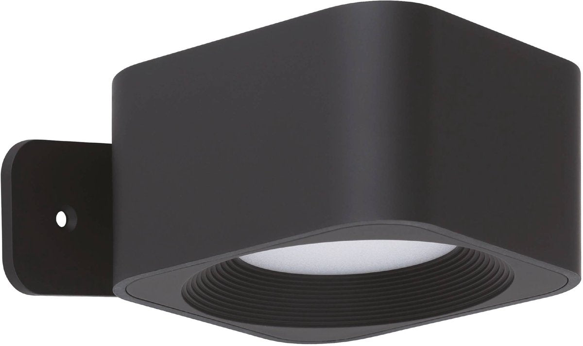 Eglo muraglie wandlamp - oplaadbaar (tot 24 uur licht) - draadloos - 7.5 cm - zwart - instelbaar wit licht - dimbaar