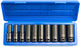 Asta satra lange krachtdoppenset - 10-delig - 1 2 aansluiting - 10 tot 24 mm - slagdoppen - doppenset - asta