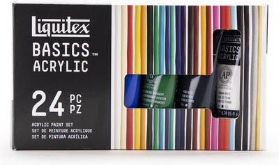 Set best seller di colori acrilici Liquitex basics - 24 tubi da 22 ml