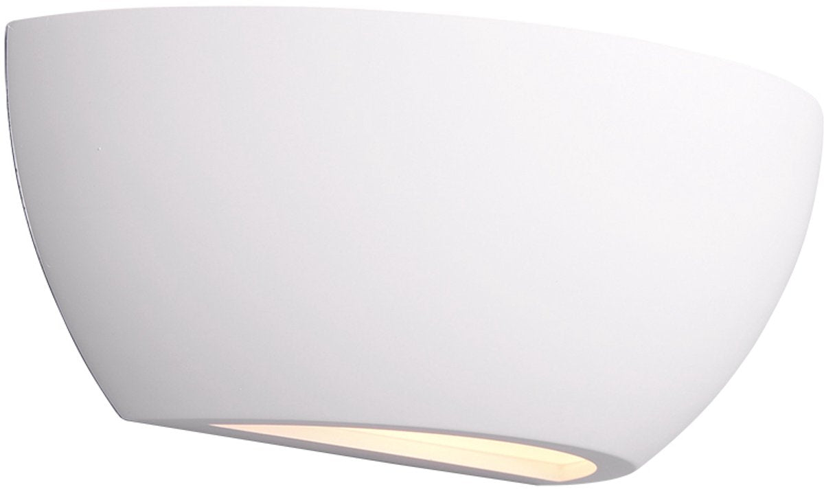 Trio roma - wandlamp - wit - excl. 1x e14 4,9 w - indirecte verlichting