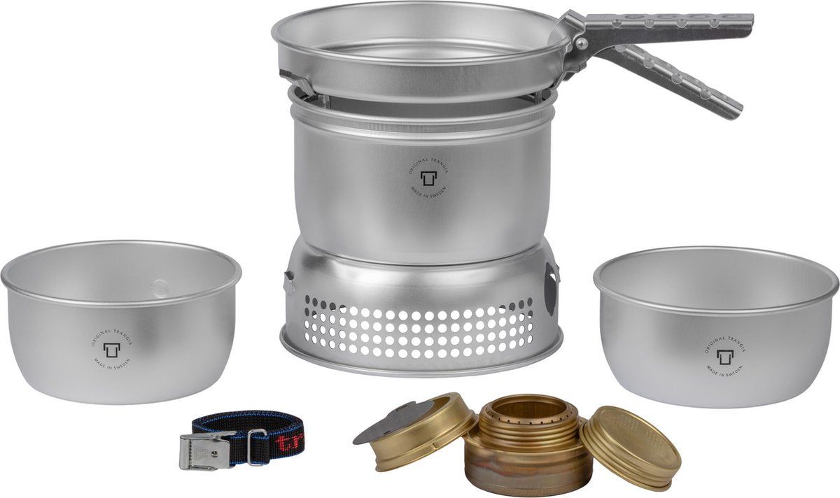 Trangia Stove 27-1 ul Set de cocina de camping Spirit ultraligero 18,5 x 10 cm