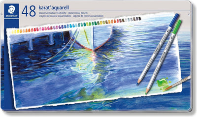 Matite colorate Staedtler karat aquarell - set 48 pz