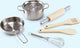Juego de cocina de juguete de madera Hape