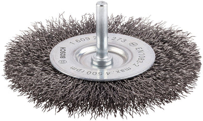 Bosch 6mm schijfborstel 100 gegolfd 0.3 staal